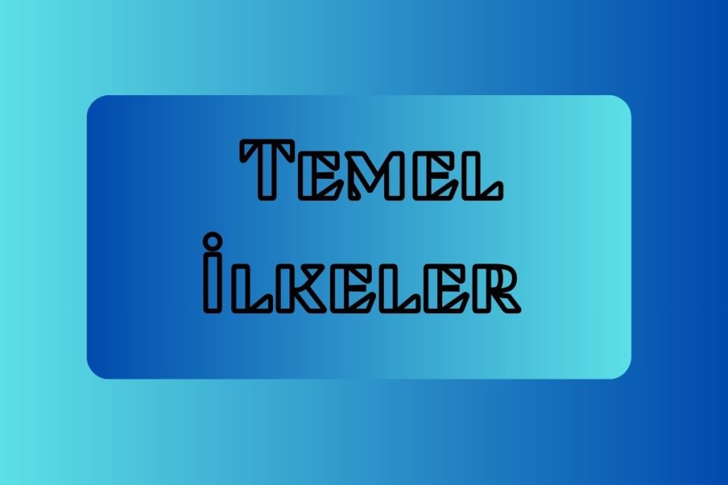 Temel İlkeler
