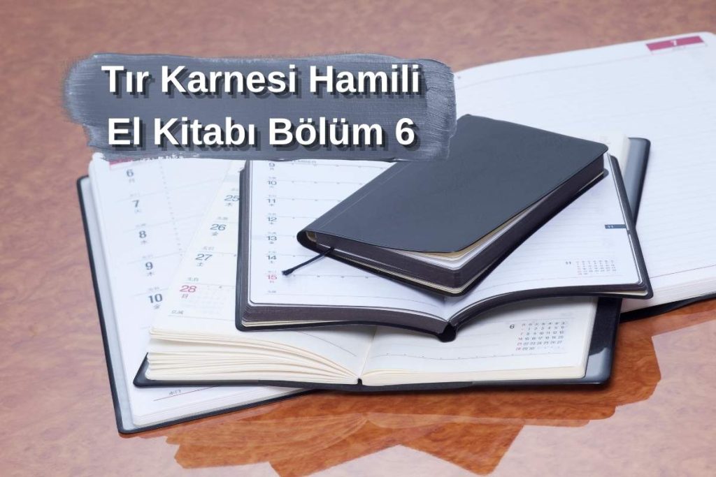 Tır Karnesi Hamili El Kitabı Bölüm 6
