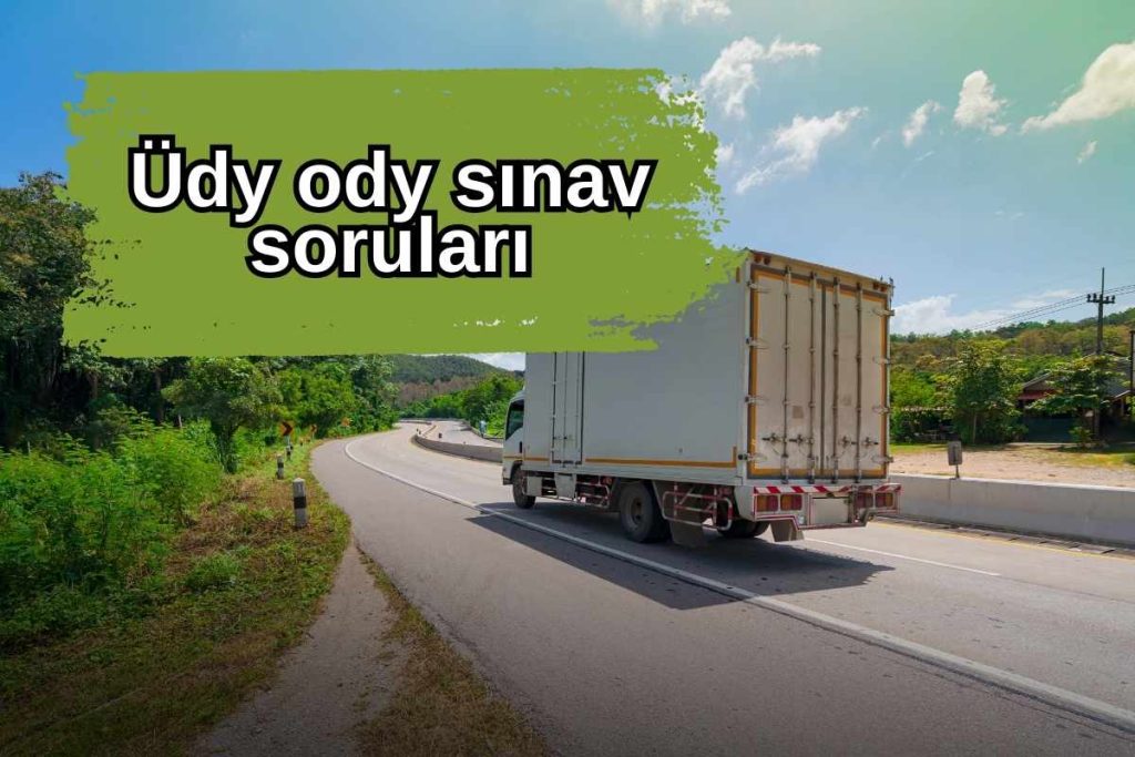 Üdy ody sınav soruları