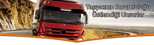 Taşıyıcının Üstlendiği Unsurlar